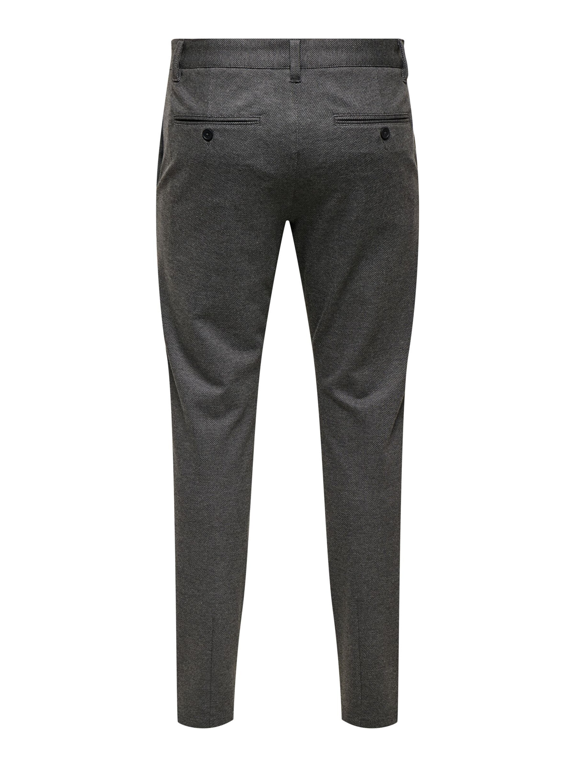 Only & Sons Slim fit Chino trousers 'ONSMark' in Grey