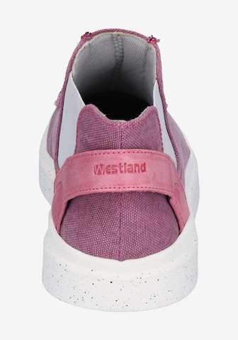 Westland Slipper 'HELSINKI 07' in Pink