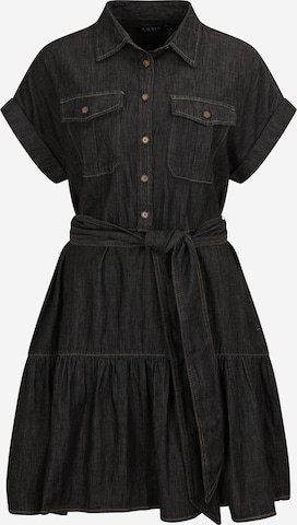 Lauren Ralph Lauren Dolga srajca | črna barva: sprednja stran