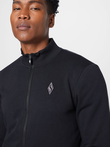 SKECHERS Athletic Zip-Up Hoodie in Black