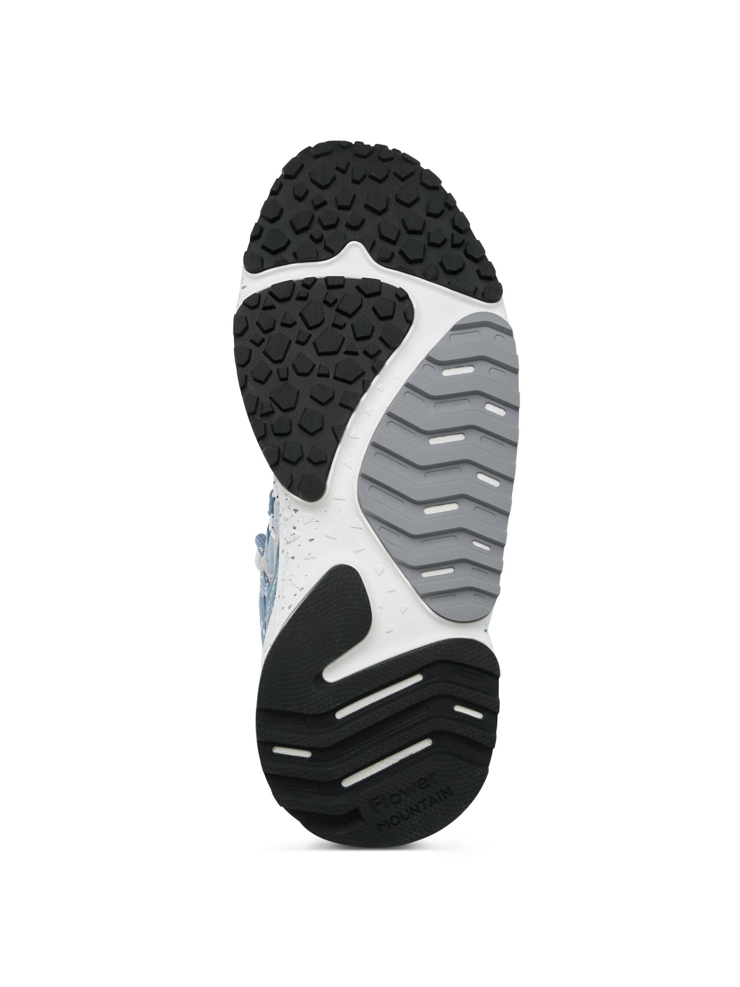 Flower Mountain Sneakers laag 'Yamabushi' in Grijs