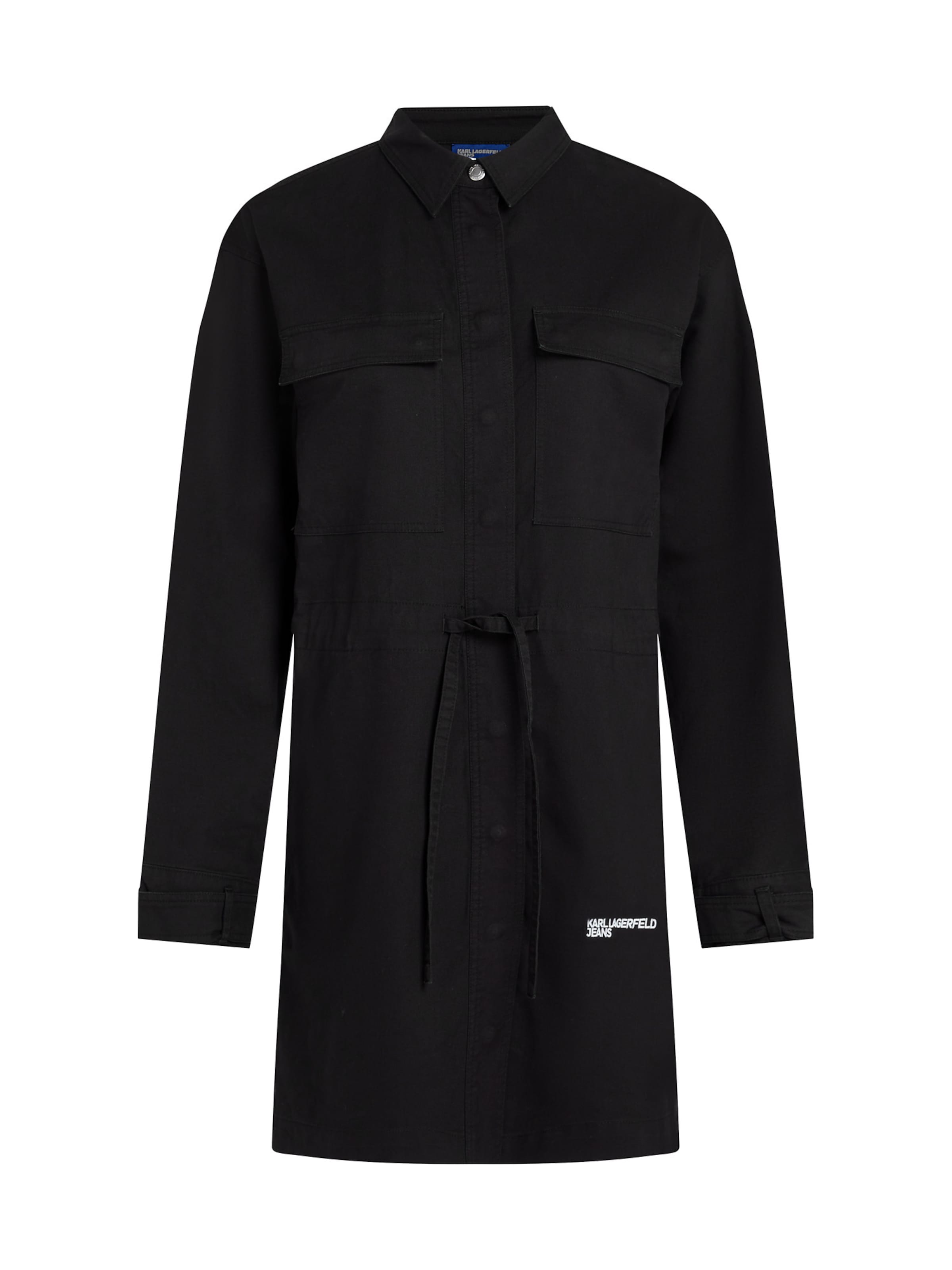 KARL LAGERFELD JEANS Särkkleit must / valge, Tootevaade