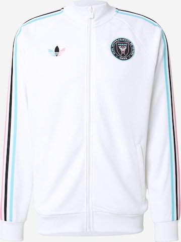 ADIDAS PERFORMANCE Спортивная куртка 'IMCF' в Белый: спереди