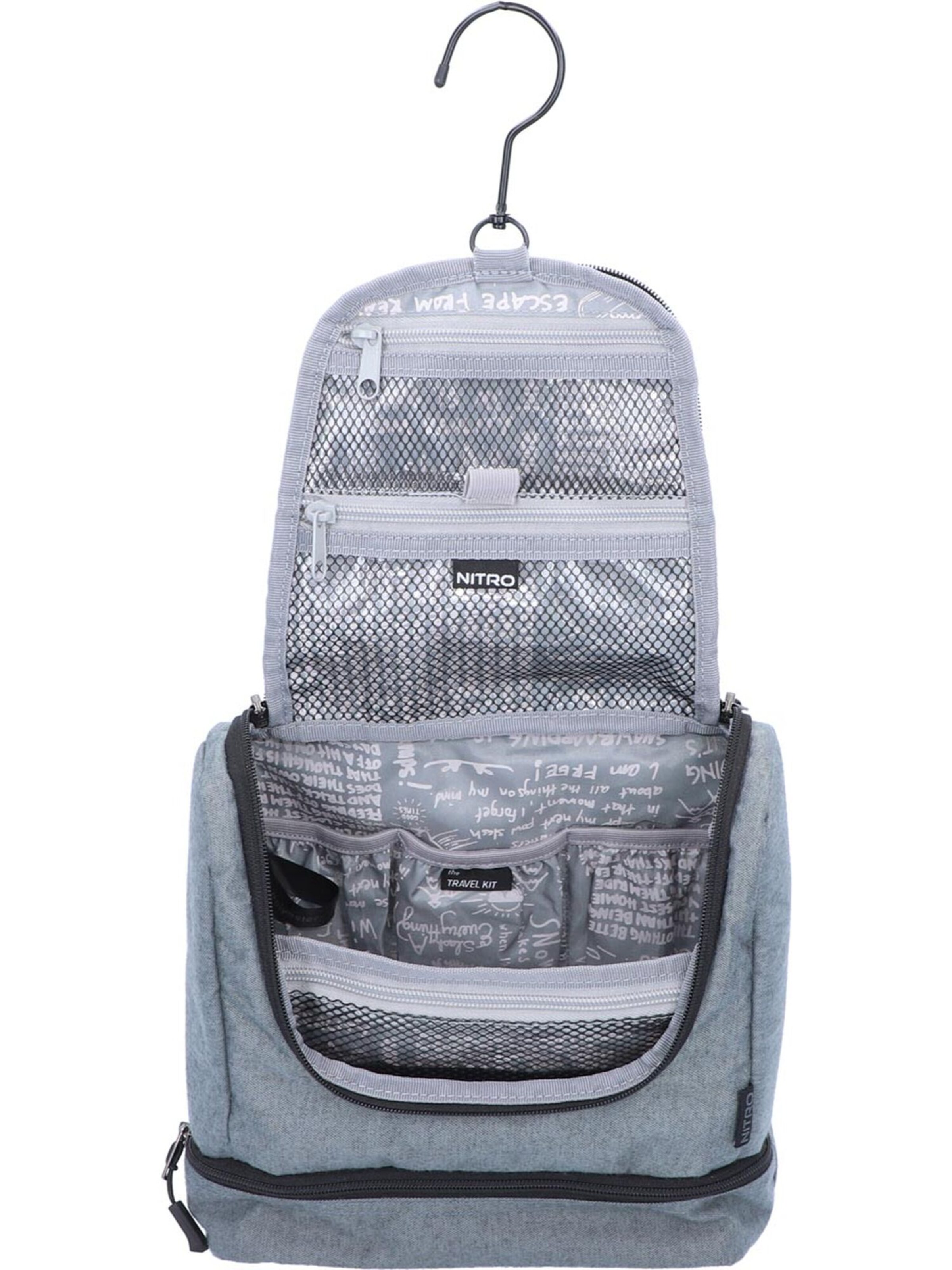NITRO Toiletry bag in Grey