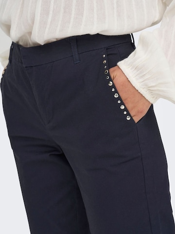 ONLY Regular Chino Pants 'Biana' in Blue