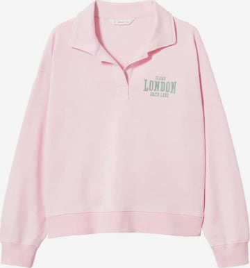 MANGO TEEN Sweatshirt in Pink: front
