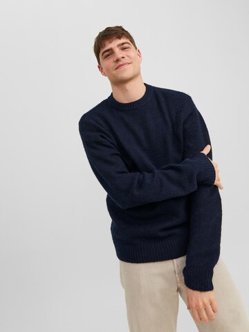 JACK & JONES Pullover 'OLLIE' i blå