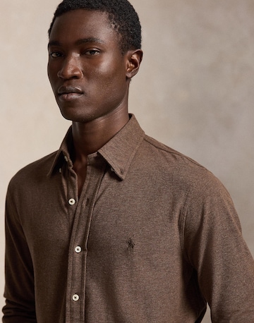 Polo Ralph Lauren Regular fit Srajca | rjava barva