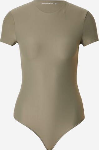 Abercrombie & Fitch - Body camiseta en verde: frente