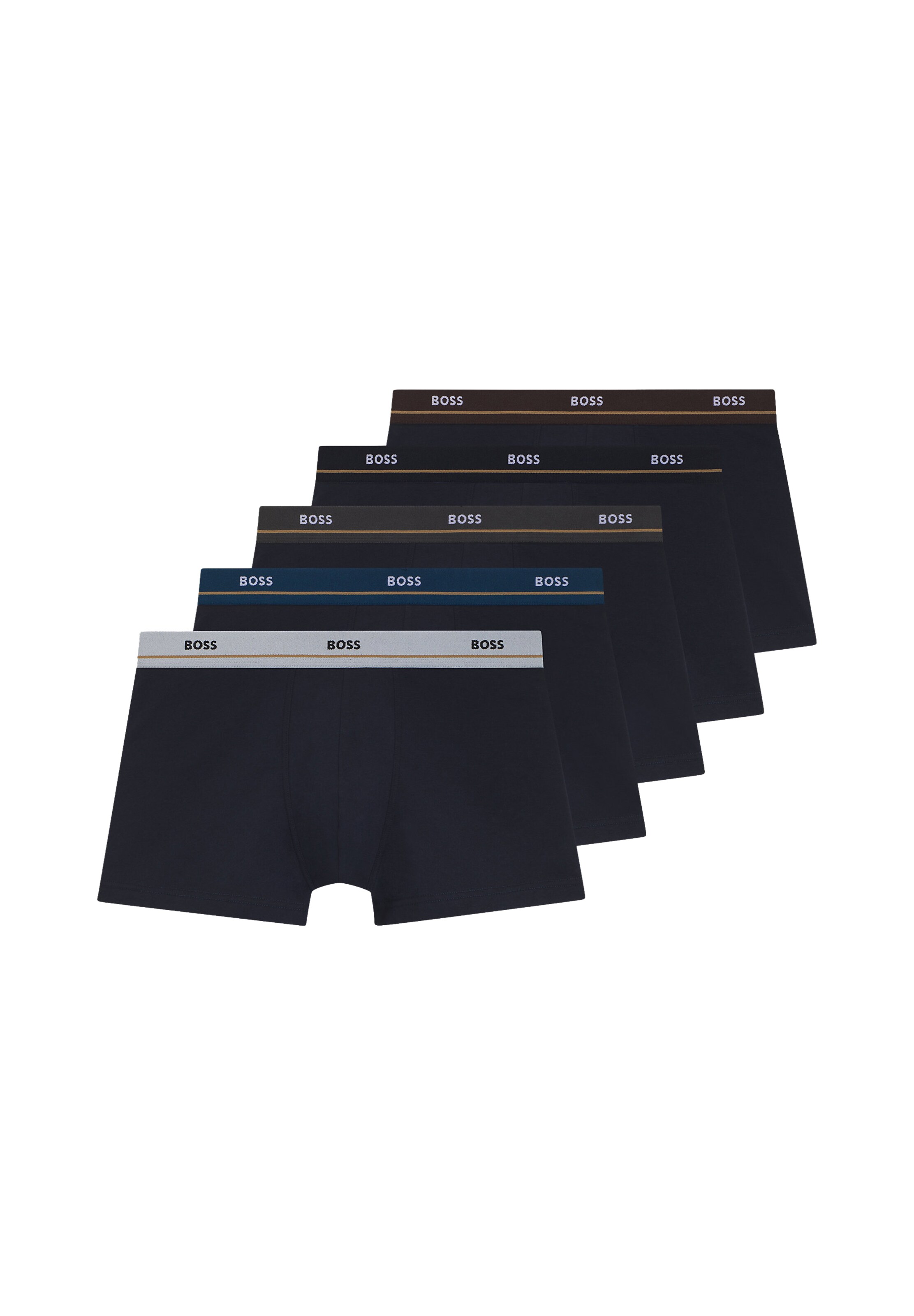 BOSS - Boxers em azul: frente