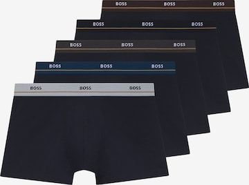 BOSS - Boxers em azul: frente
