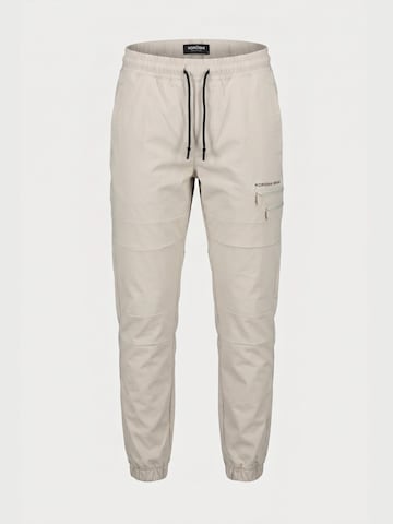 KOROSHI Tapered Byxa i vit: framsida