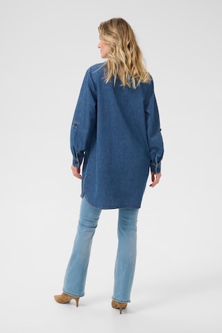 Cream Tunic 'Stelle ' in Blue