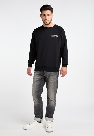 DreiMaster Maritim Sweatshirt 'Bridgeport' in Zwart