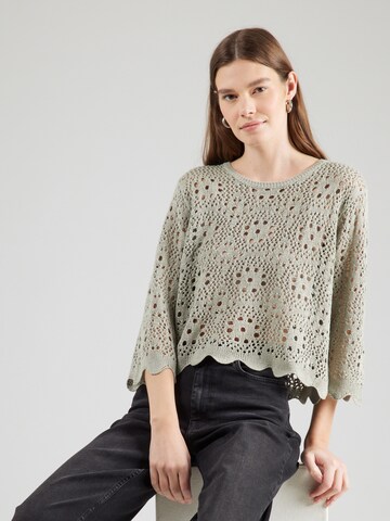 Hailys - Jersey 'Ma44ra' en verde: frente