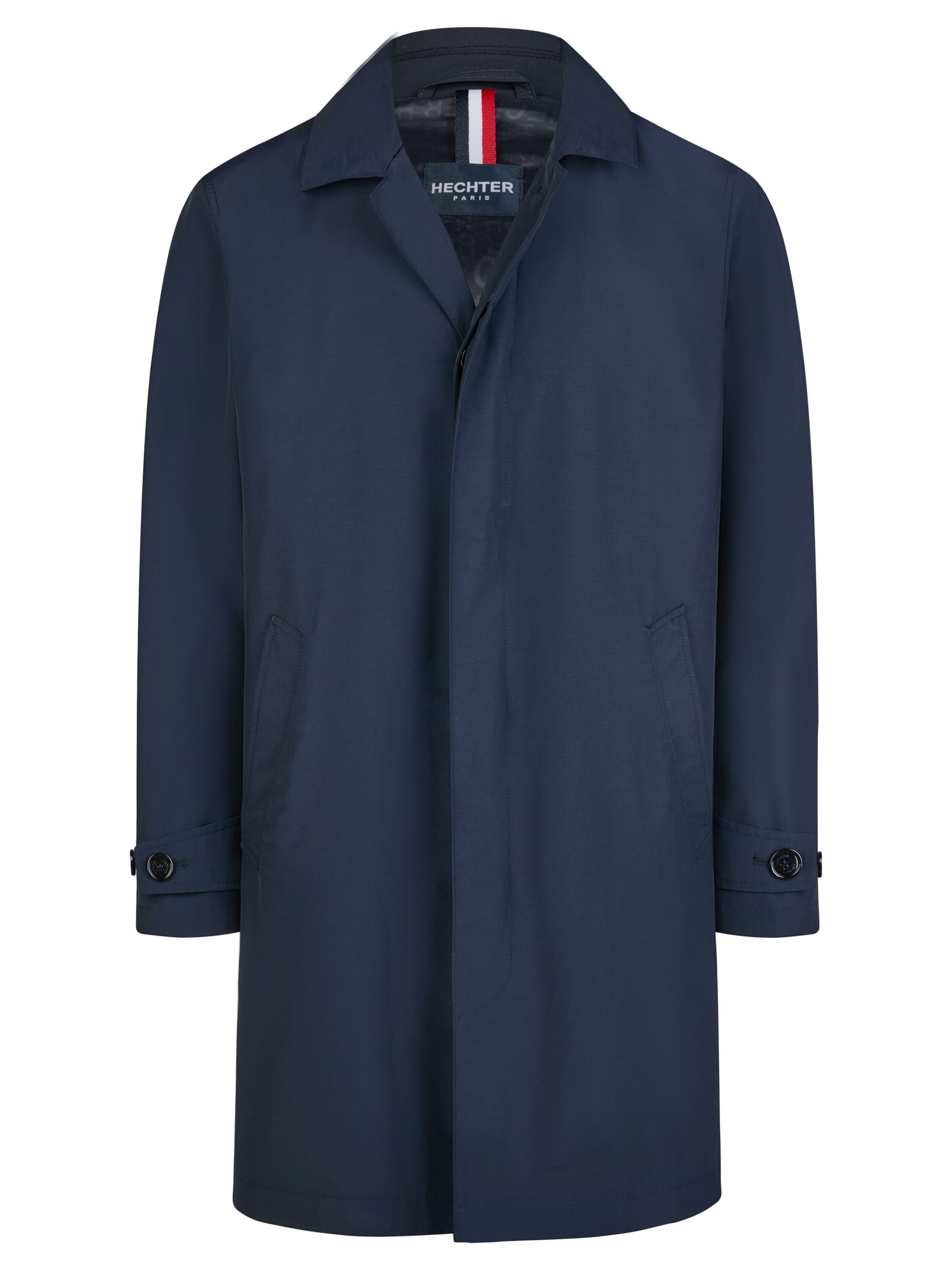 Manteau mi-saison HECHTER PARIS en bleu : devant