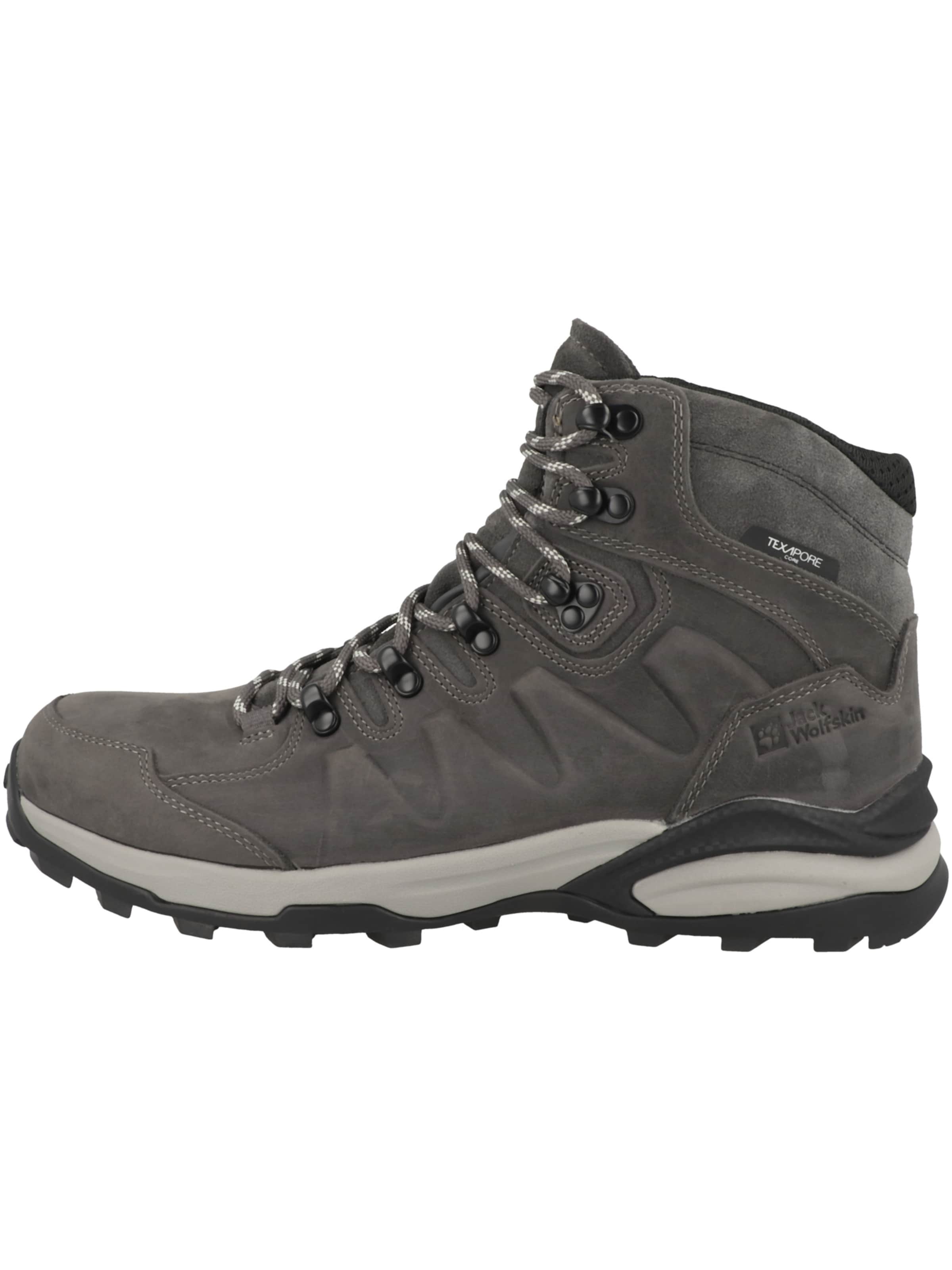 Boots 'Refugio Prim' JACK WOLFSKIN en gris : devant
