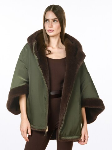 FauxAffairs Winter Jacket in Brown