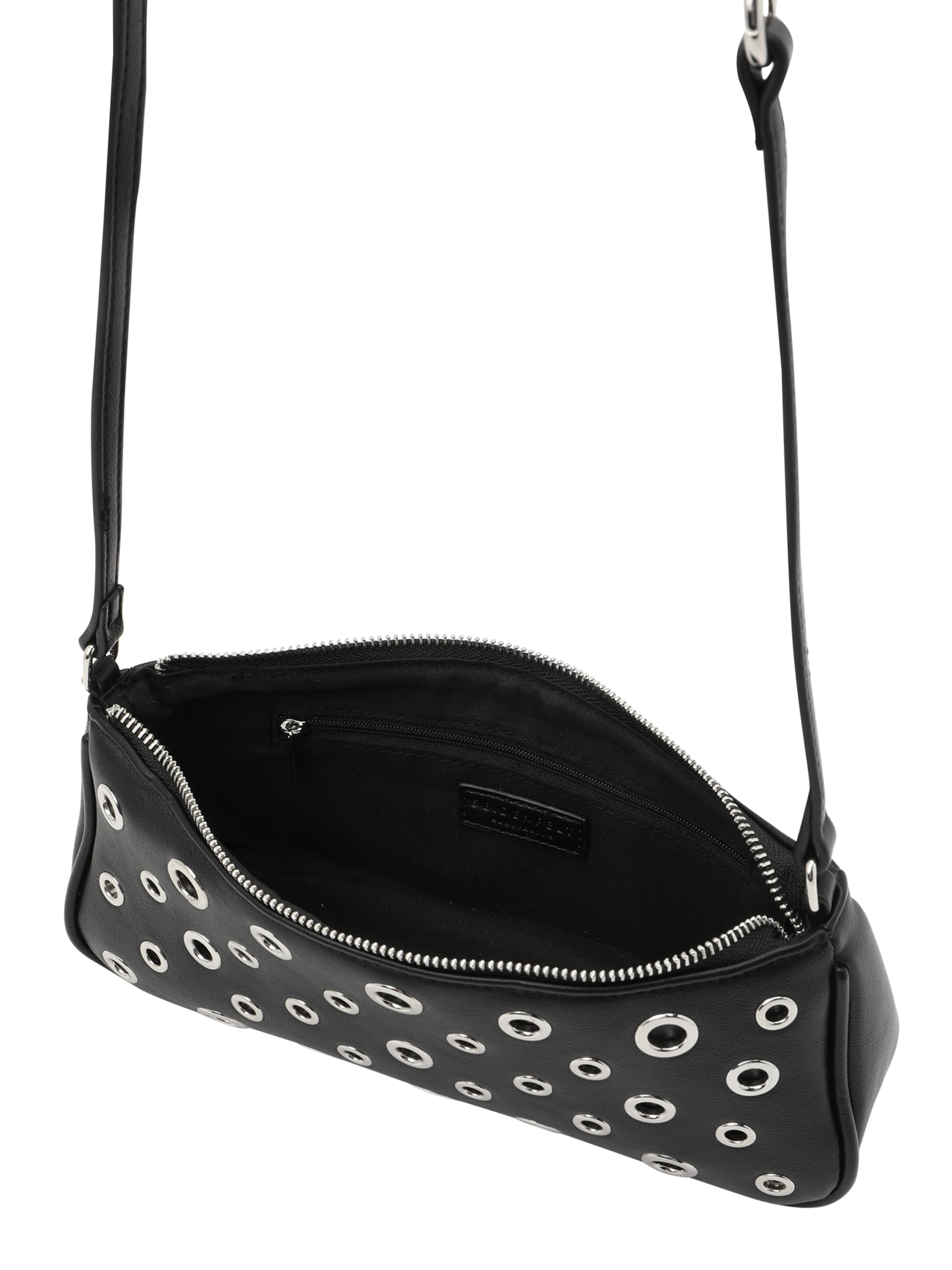 Seidenfelt Umhängetasche 'Vinje' in Schwarz