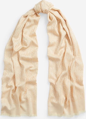 Sciarpa di Lauren Ralph Lauren in beige: frontale