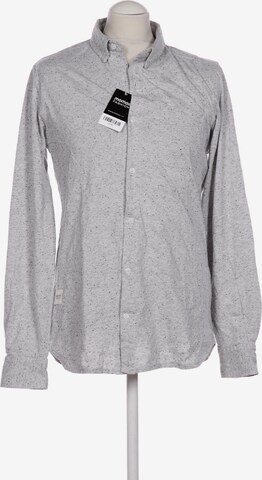 Wemoto Button Up Shirt in M in Grey: front