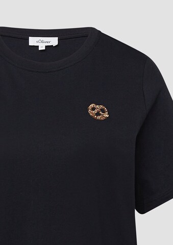 T-shirt s.Oliver en noir