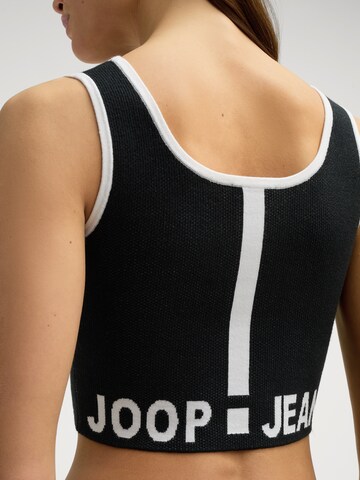 JOOP! Jeans Knitted top 'Kama' in Black