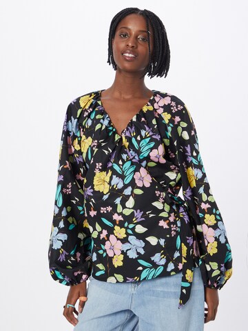 Oasis Blouse in Zwart: voorkant