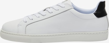 SELECTED HOMME Sneakers laag 'EVAN' in Wit: voorkant