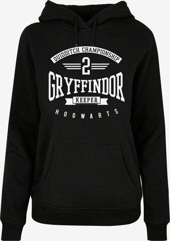 F4NT4STIC Sweatshirt 'Harry Potter Gryffindor Keeper' in Black: front