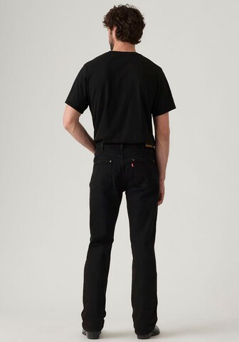 LEVI'S ® Bootcut Jeans '537' in Schwarz