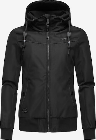 Ragwear Performance Jacket 'Jotty' in Black: front