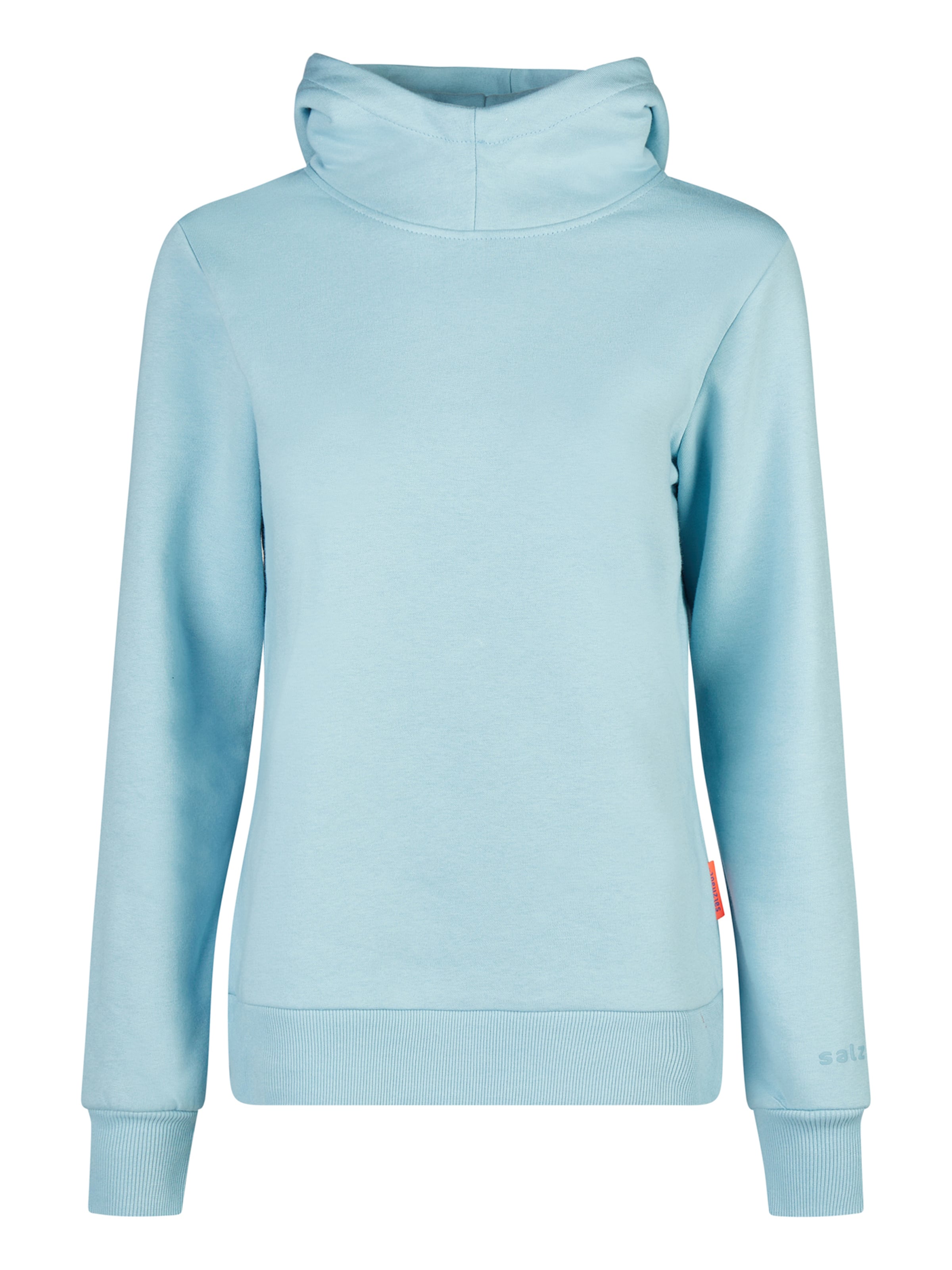 salzhaut Sweatshirt 'Visit' in Blauw: voorkant