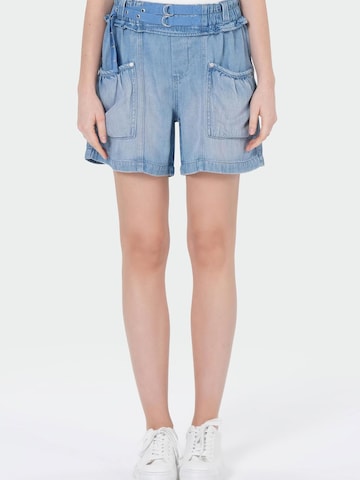 M.O.D MIRACLE OF DENIM Wide leg Trousers in Blue