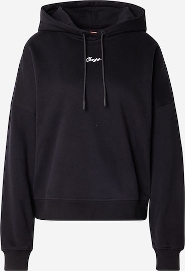 Bluză de molton BOSS pe negru, Vizualizare produs