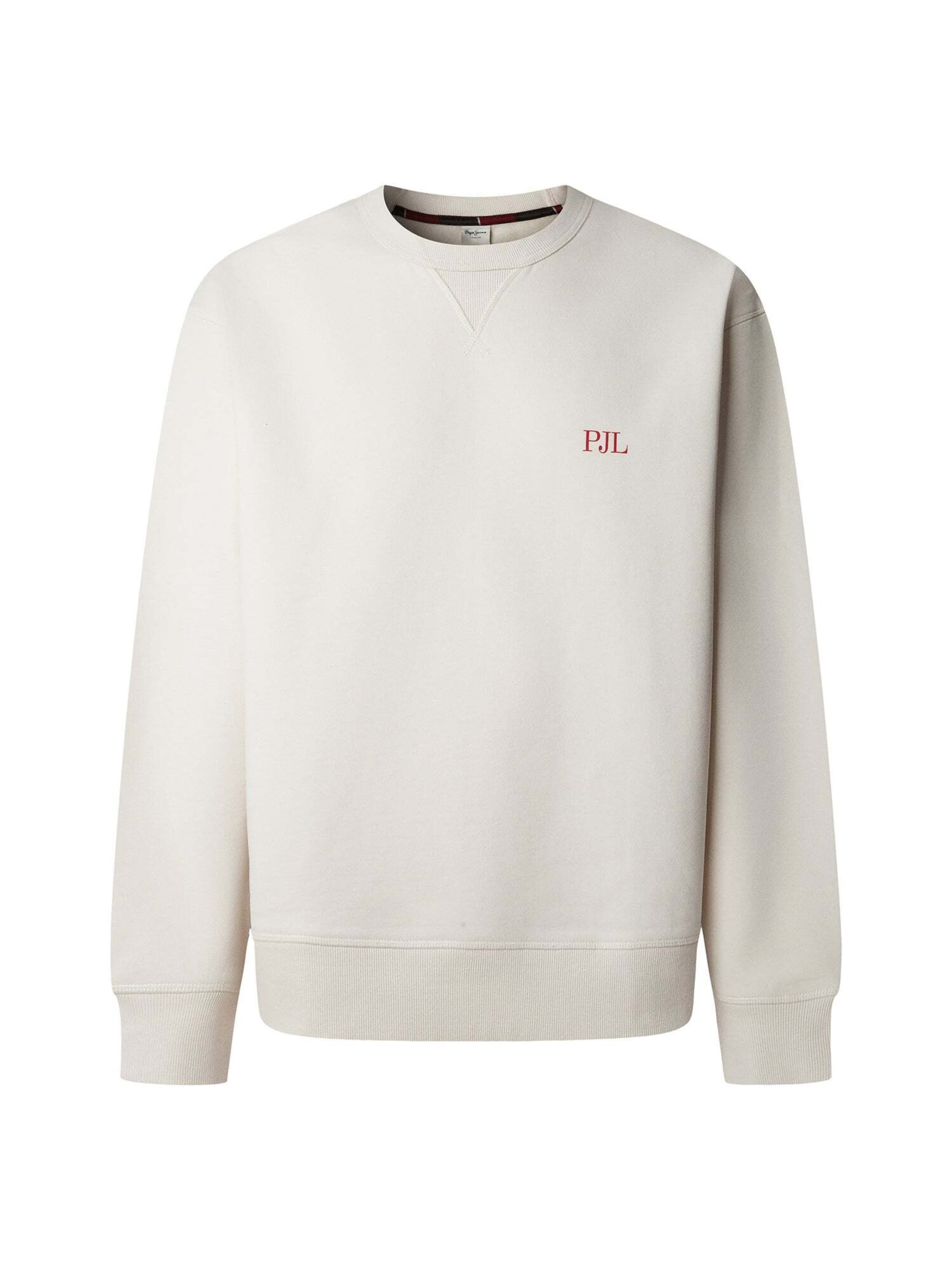 Sweat-shirt 'GARRET' Pepe Jeans en blanc : devant