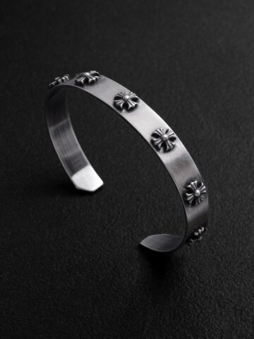 Braccialetto 'CROIX DES TEMPLIERS' di REYTEL in argento