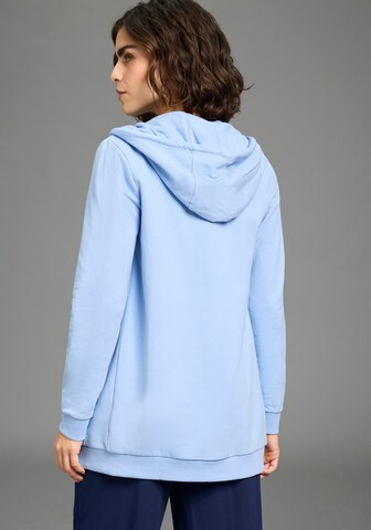 FLASHLIGHTS Zip-Up Hoodie 'Flashlights' in Blue