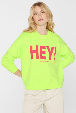 SENSES.THE LABEL Sweatshirt in Green