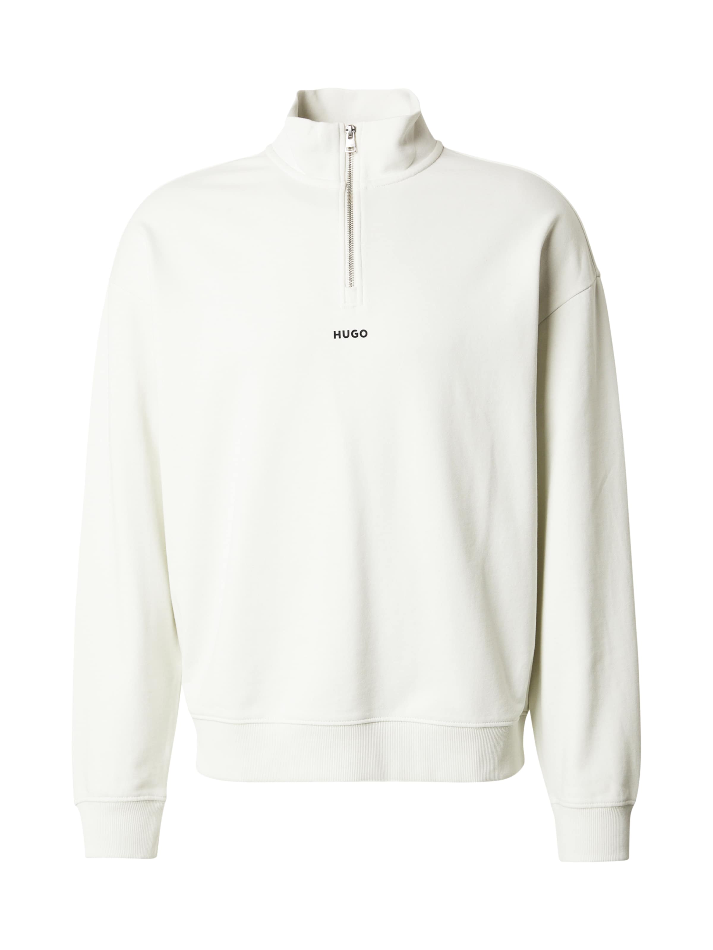 HUGO Sweatshirt 'Durty244' i beige: framsida