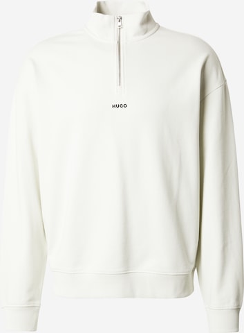 Sweat-shirt 'Durty244' HUGO en beige : devant