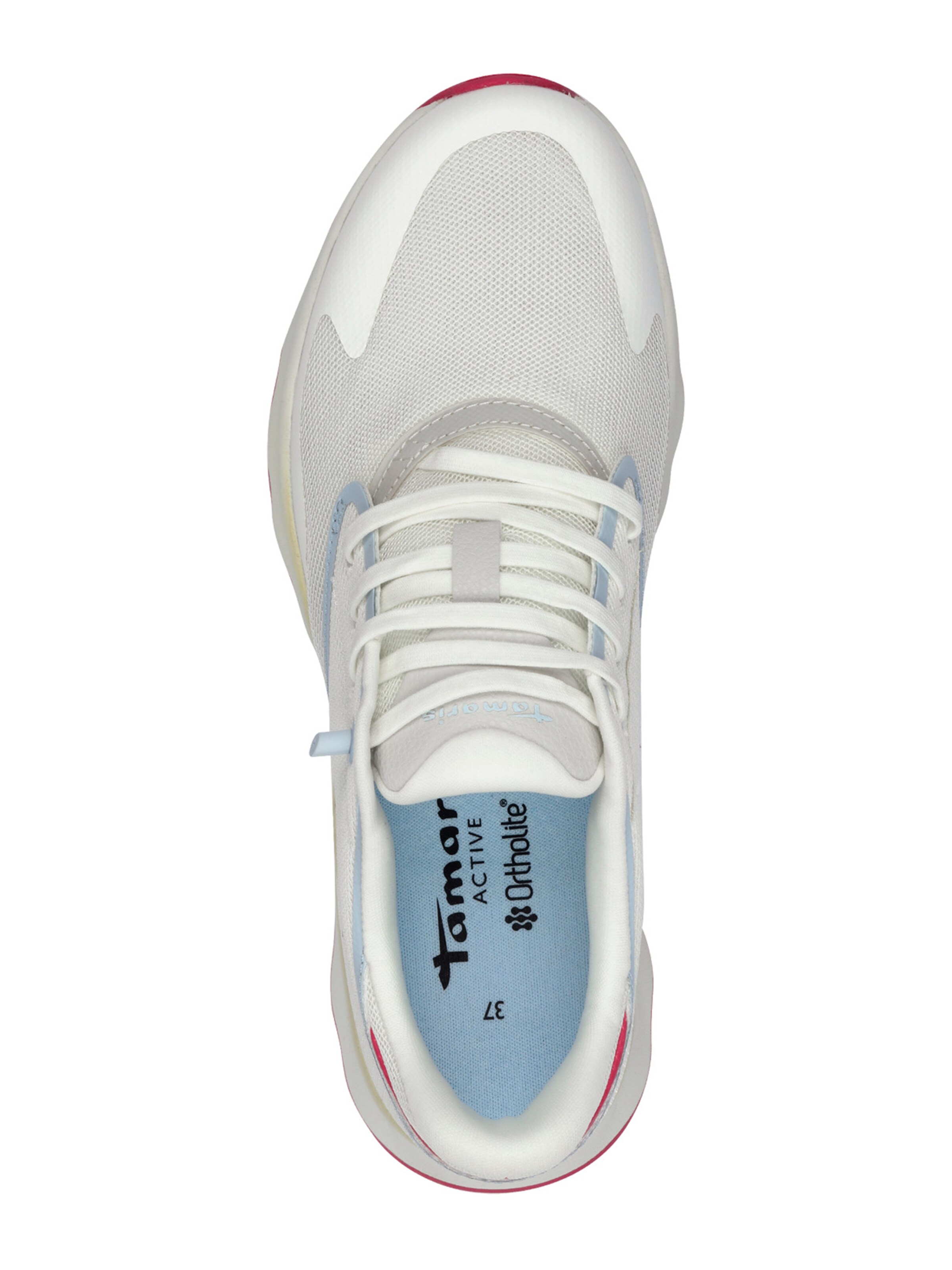 Tamaris Низкие кроссовки в Белый