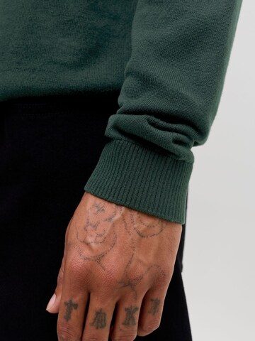Pullover 'JJEBasic' di JACK & JONES in verde