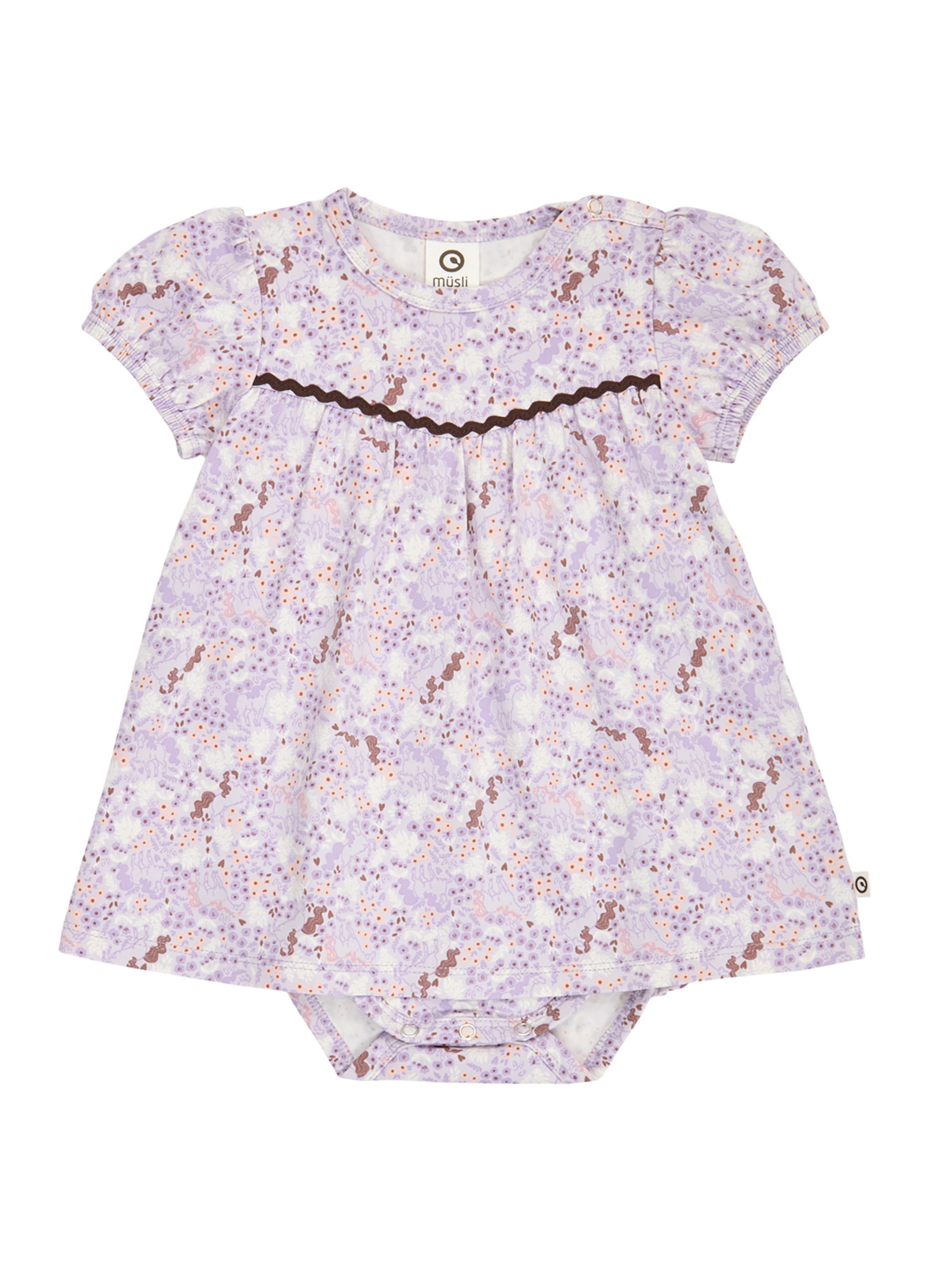 Müsli by GREEN COTTON - Vestido en lila: frente