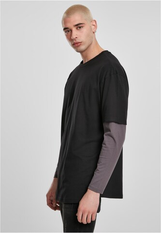 Urban Classics Regular Fit Shirt in Grau