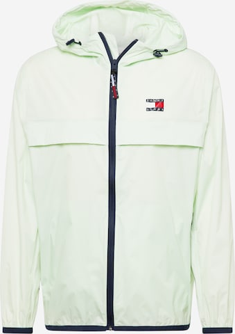 Tommy Jeans Between-Season Jacket 'CHICAGO' in Green: front
