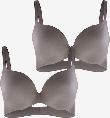 Royal Lounge Intimates Bra ' Royal Fit ' in Grey: front