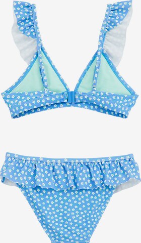 WE Fashion Trikotni nedrčki Bikini | modra barva