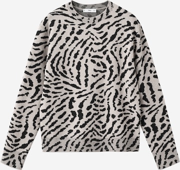 MANGOPulover 'FELINA' - smeđa boja: prednji dio