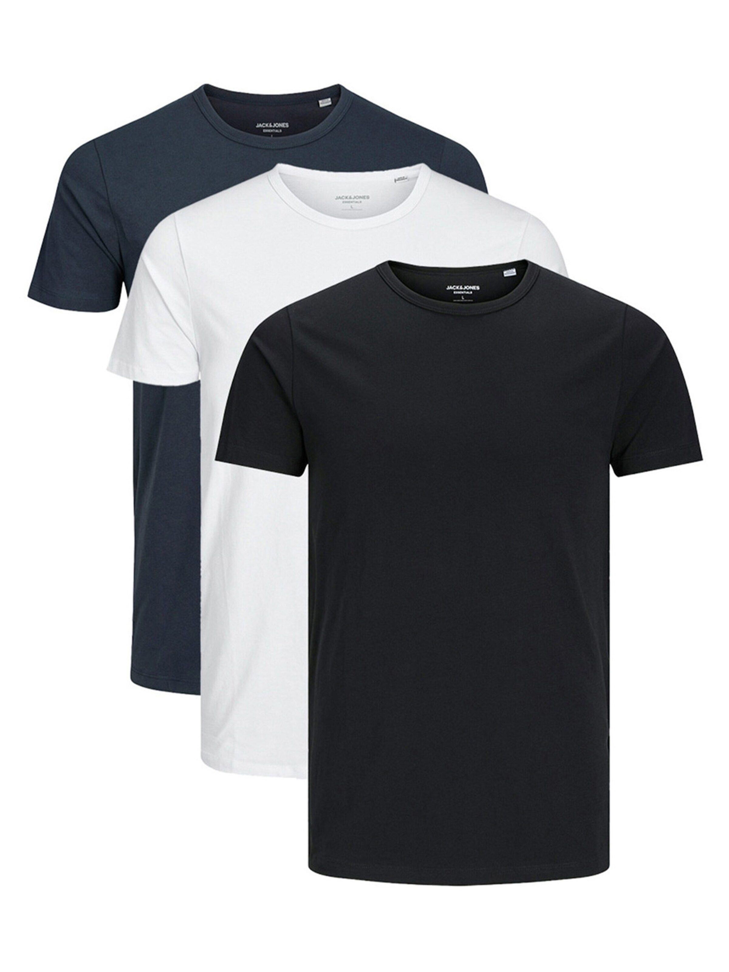 JACK & JONES Shirt 'Corp' in Black: front